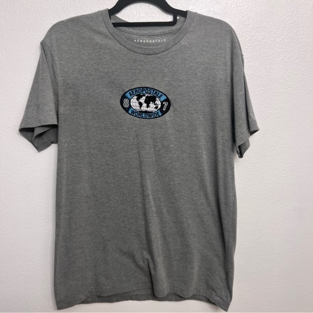 Aeropostale Gray Short Sleeve Tee
